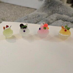 NEW Resin Charms Cute Ice cream charm Dessert Charm